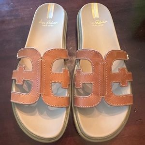 Sam Edelman Valeri Saddle Leather Slide